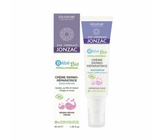 Crema Dermo-Reparadora Bebe Ecológica de Cara y Cuello 40ml. JONZAC